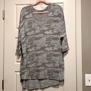 Gray Camo Shirt
